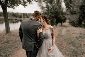 _DSC7545 couple posing for wedding portrait
